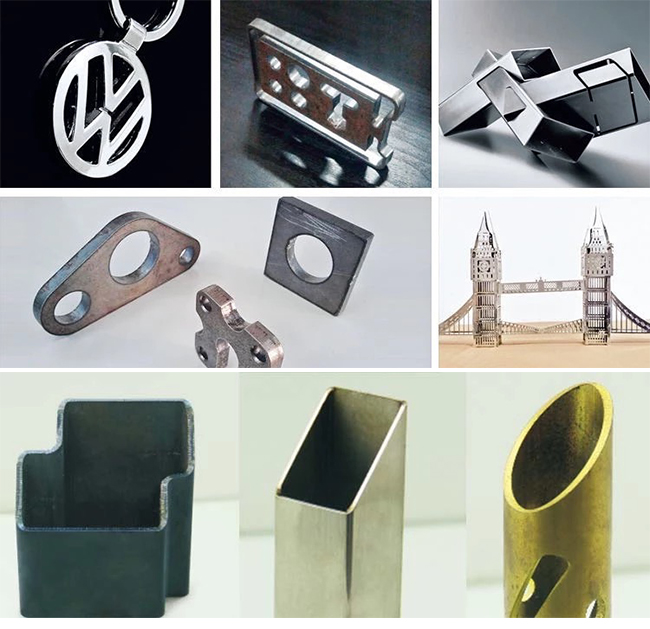 metal plate and pipe fiber laser cutting machine