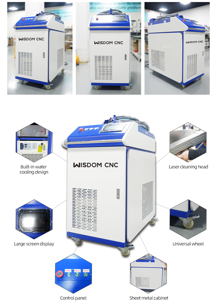 fiber laser cleaning fiber metal laser cleaning machine
