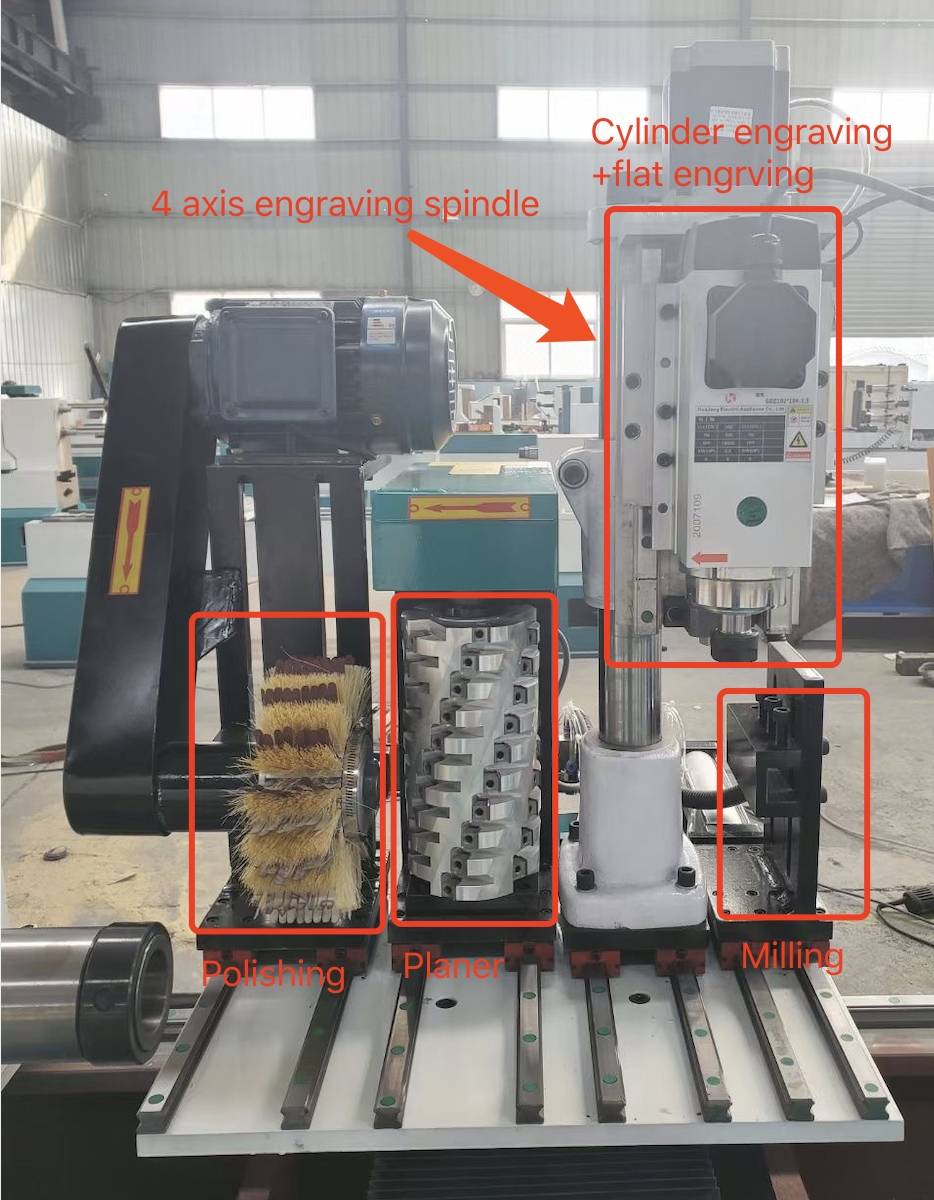4 axis ATC wood lathe 4 axis ATC wood lathe