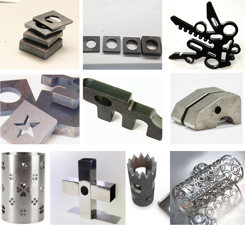 fiber laser cutting sample