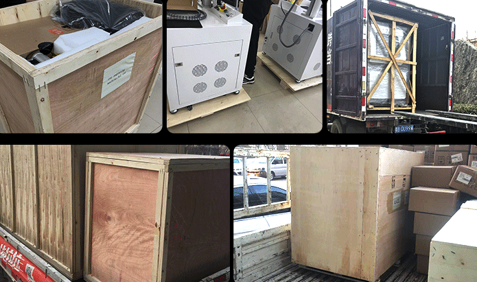 fiber laser marking machine delivery