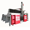 3D 4 Axis 5 Axis CNC Milling Moulding Machine for Wood Foam Styrofoam Boat Mold