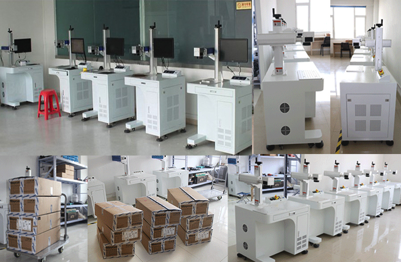 fiber laser marking machine workshop
