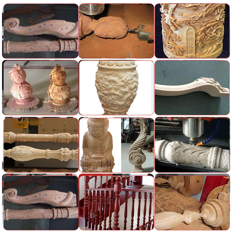 4 axis cnc router sample