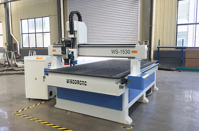 WS-K1530 Oscillating Knife CNC Router Cutting Machine Delivery