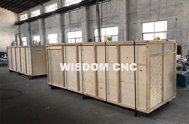 wood lathe machine packing-1