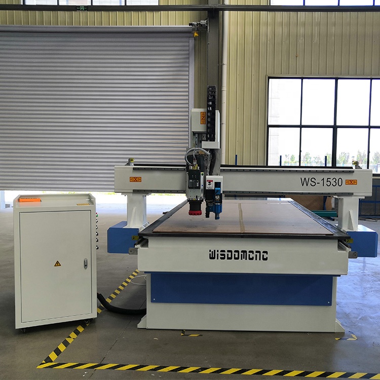 Introduction of sign making cnc router cutting machine with oscillating knife and CCD camera