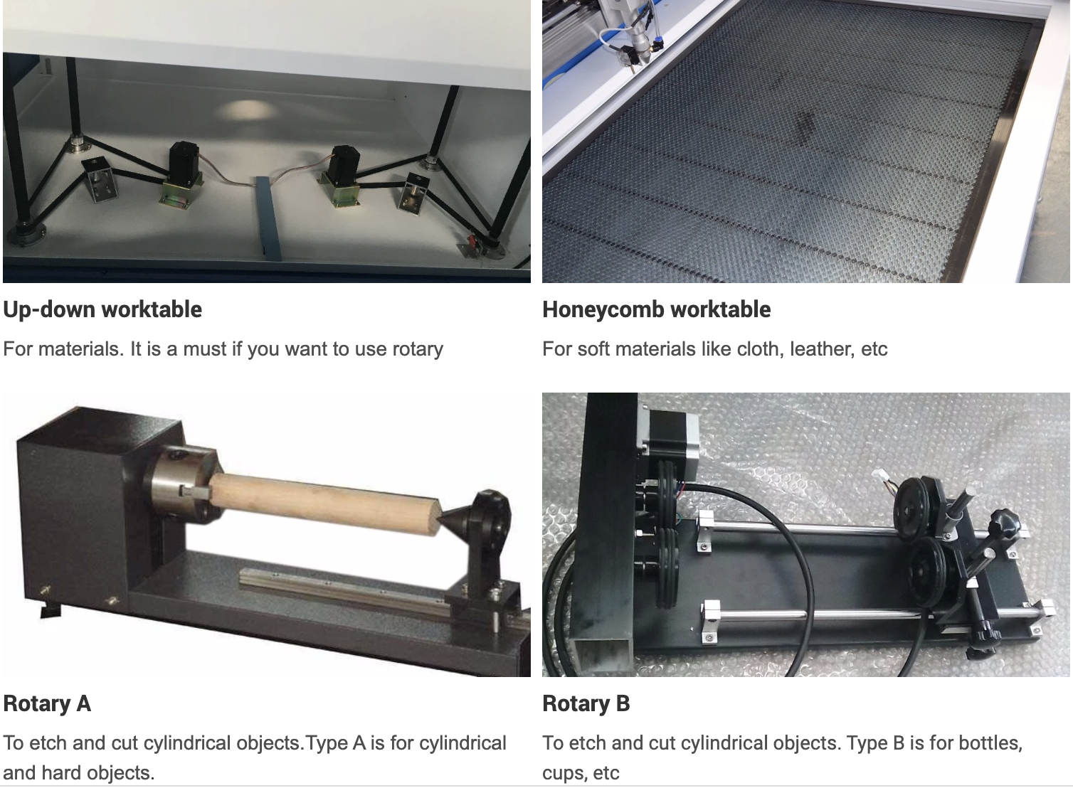 laser option parts 1