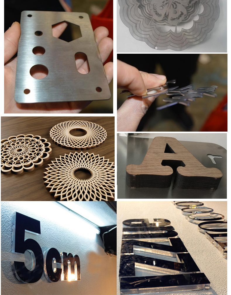 mixed laser cutting machine sample