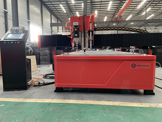 WS-P1530 CNC Plasma Cutting and Drilling Machine Delivery