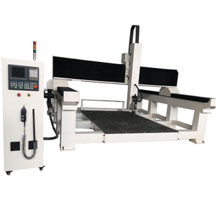 3d Model Making Spindle 180 Degree Rotate Styrofoam CNC Milling Carving Machine