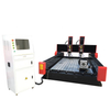 WS-S1530 Dual head Stone CNC Router For 3d Stone Engraving Carving