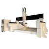 WS-2030-4A 4 Axis CNC Wooden Airplane 3D Model Wood Molding Machine