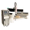 WS-2030-4A 4 Axis CNC Wooden Airplane 3D Model Wood Molding Machine