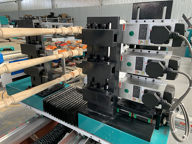 cnc wood lathe for wood cylinder