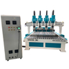 WS-2030-4D Multi Head 4 Axis Rotary CNC Router For 3D Carving