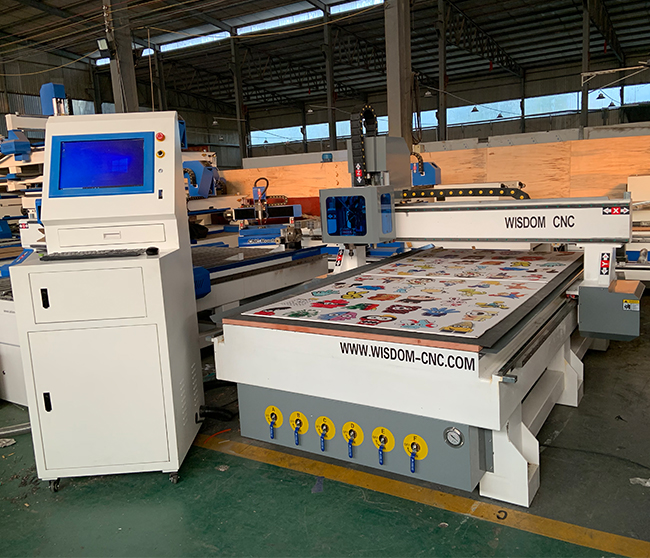 oscillating knife cutting cnc machine