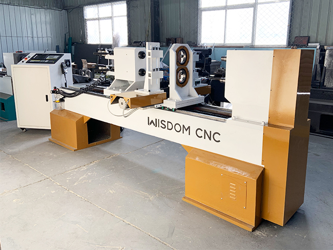 WS-L1516 Automatic Wood Lathe Machine Ready For Delivery