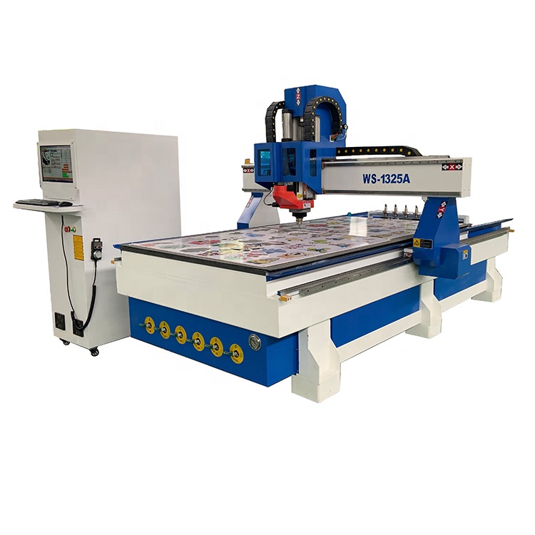 Oscillating Knife Cutting CNC Router Machine with CCD Camera
