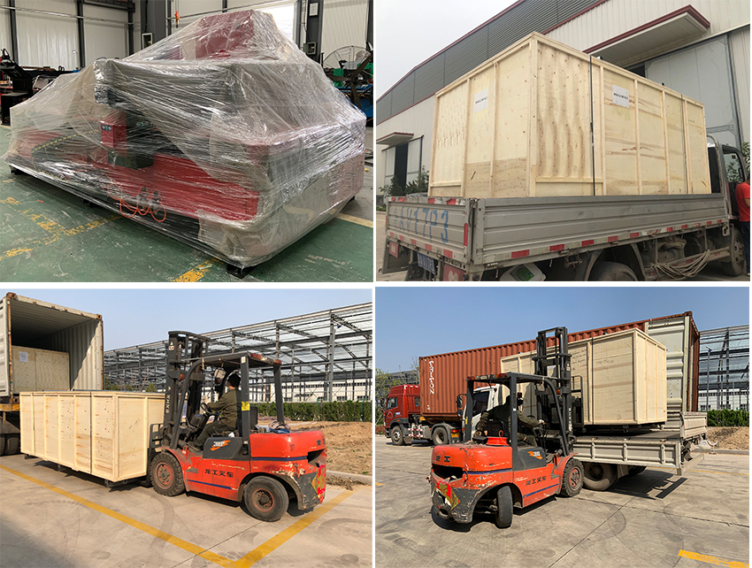 plasma cutting machine delivery