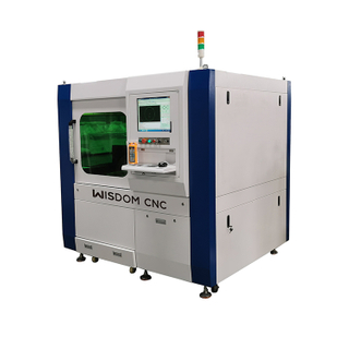 WS-F6080 Gold Silver Brass High Precision Fiber Laser Cutting Machine