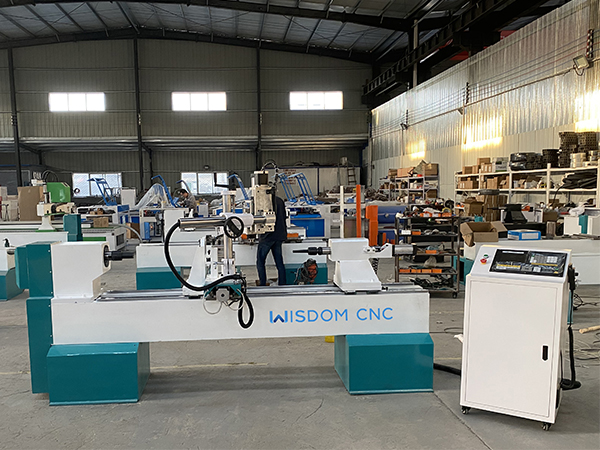 4 axis cnc wood lathe