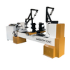 WS-L1516 Double Axis CNC Wood Lathe Machine with Auto Fixing Device