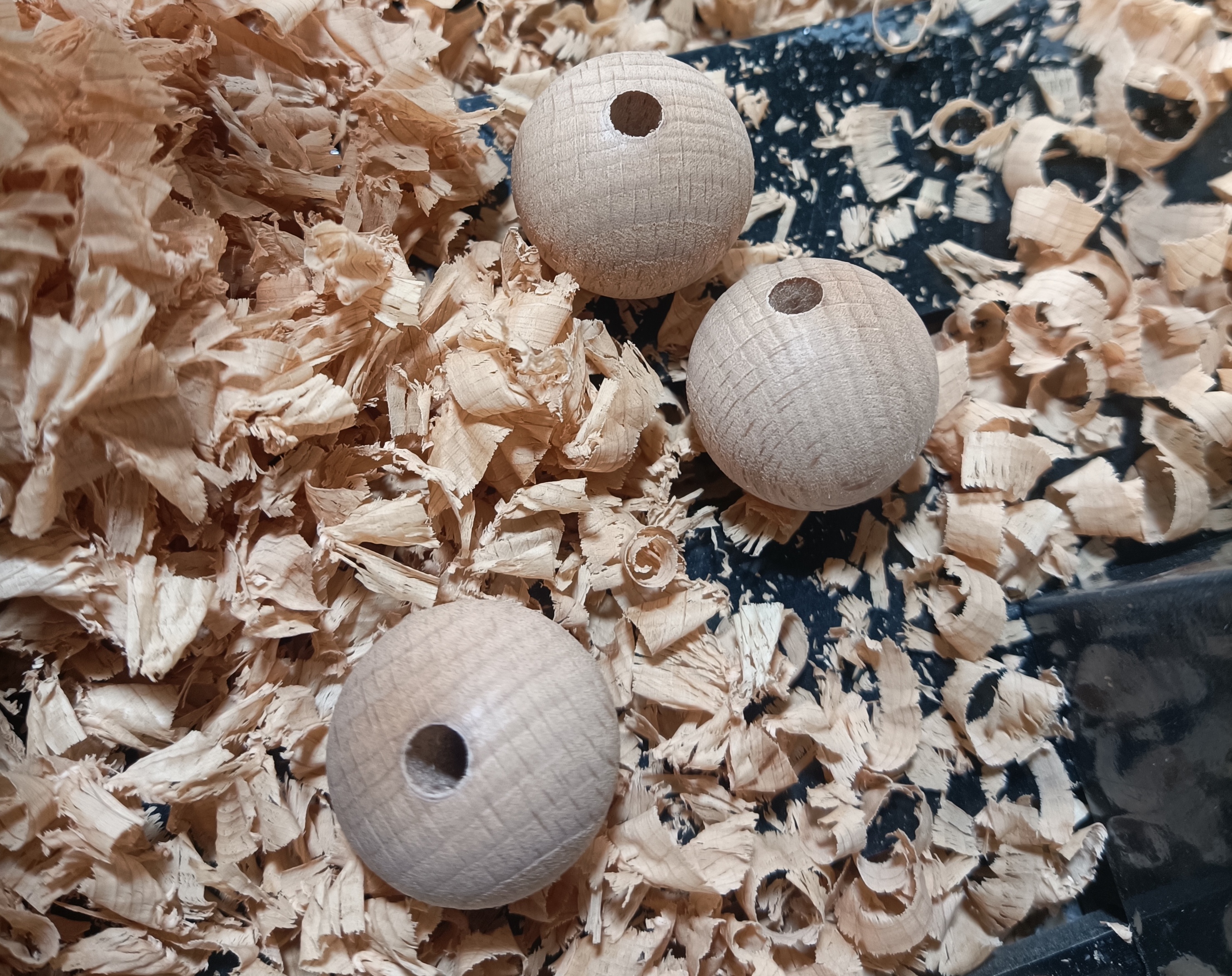 Wood balls 2
