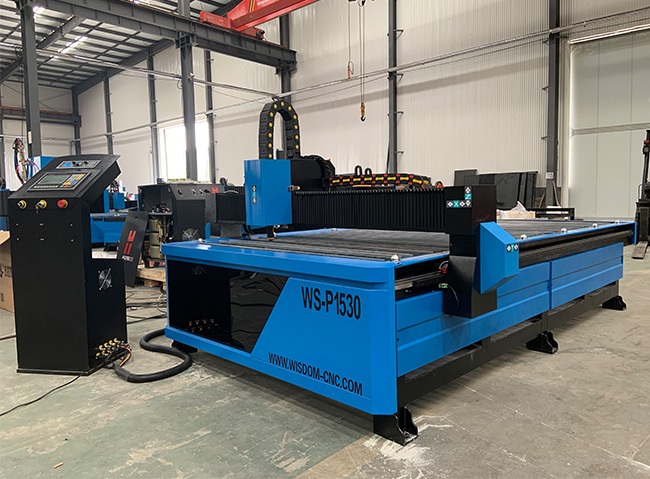 WS-P1530 CNC Plasma Cutting Machine For Stainless Steel Delivery