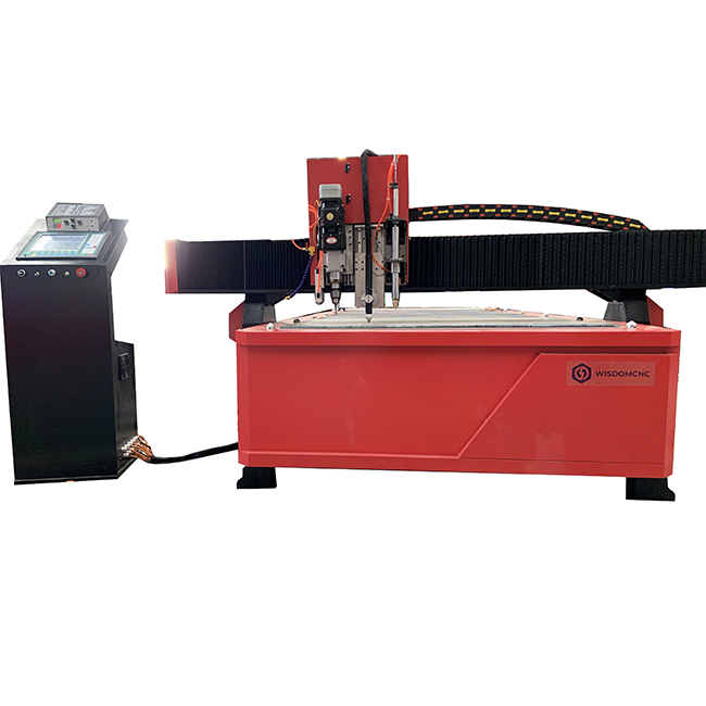 Metal CNC Plasma Cutting Marking Drilling Machine