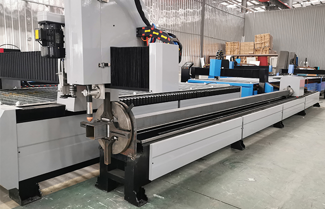 plasma cutting machine with tube