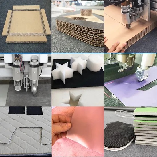 WS-K1625 Oscillating Knife Flatbed Cutting Machine with Crease Wheel V-cut Tool and CCD