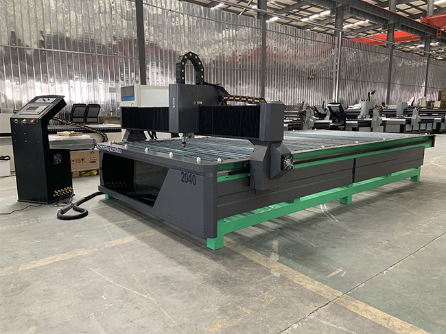Two sets plasma cutting machine ready for delivery