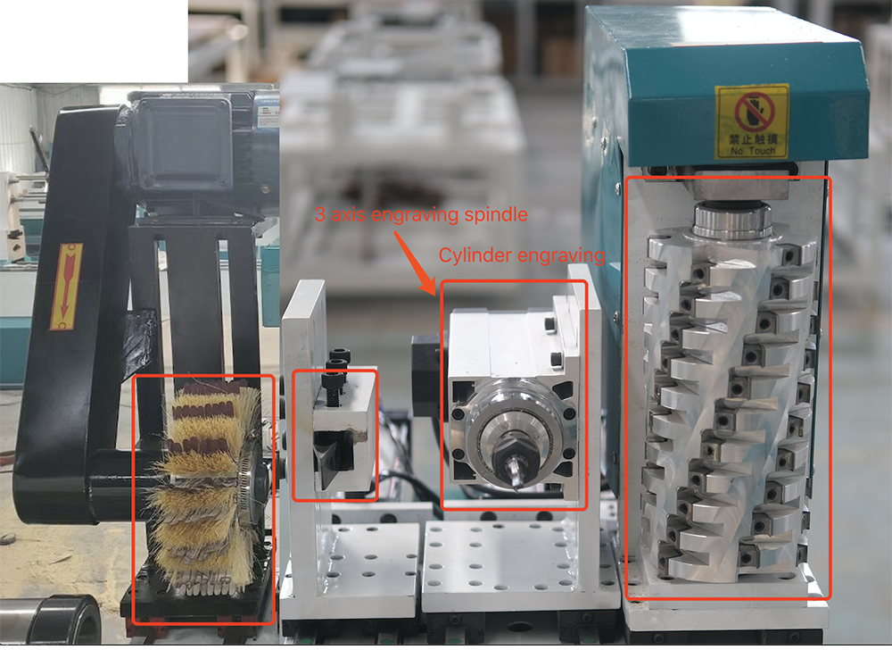 Multifunctions ATC Wood Lathe Machine Wisdom CNC.