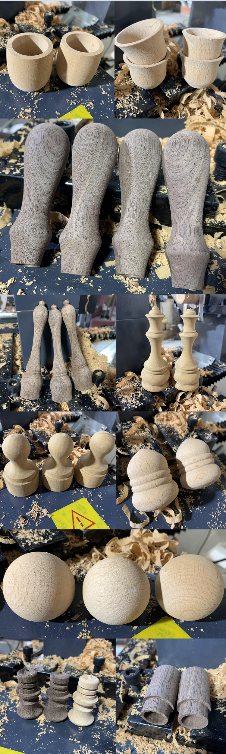 auto feeding small wood lathe sample 1