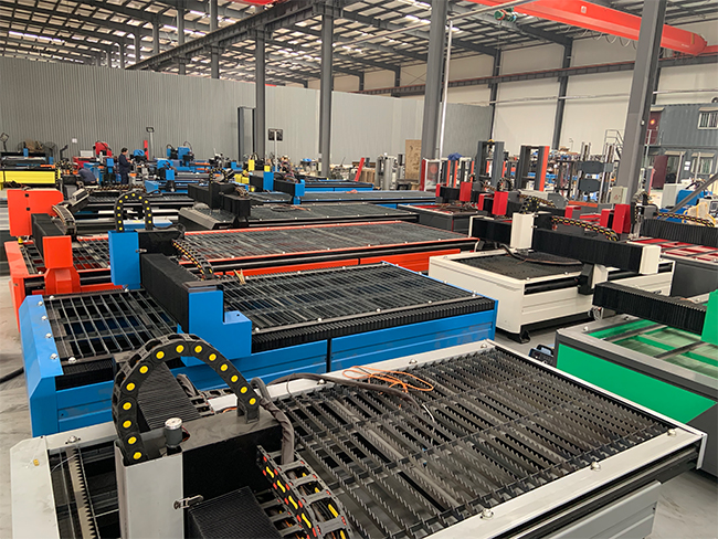 plasma cutting machine workshop 2