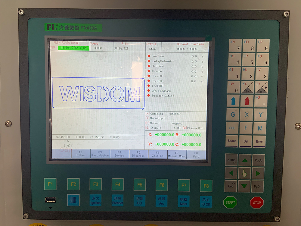 2060 plasma system 4 axis