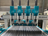 WS-2030-4D Multi Head 4 Axis Rotary CNC Router For 3D Carving
