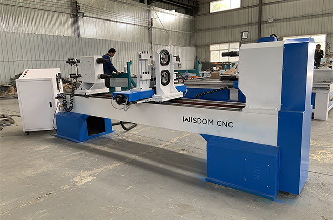 WS-L1516 wood lathe machine