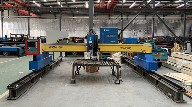 WS-P3080 Gantry Plasma Cutting and Drilling Machine Delivery