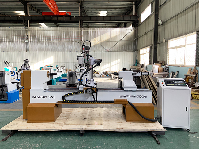 cnc wood lathe machine