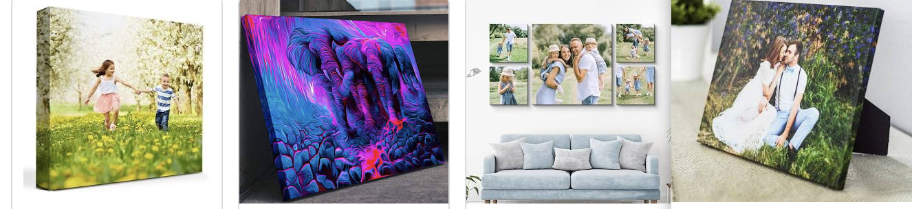 laser cutting Canvas picture