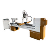 WS-L1530-4S Single Axis CNC Wood Lathe with Engraving Spindle