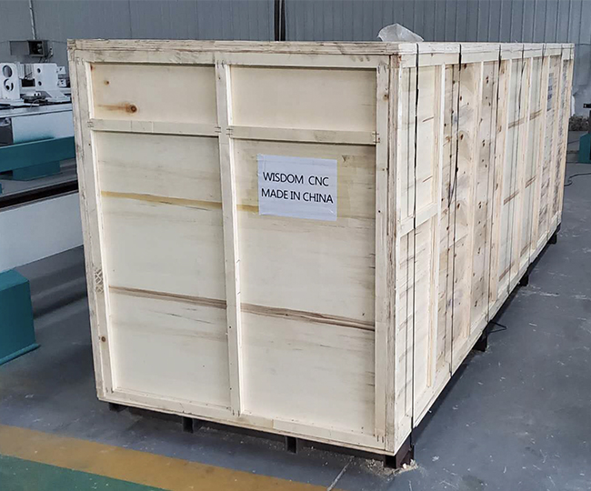cnc wood lathe packing