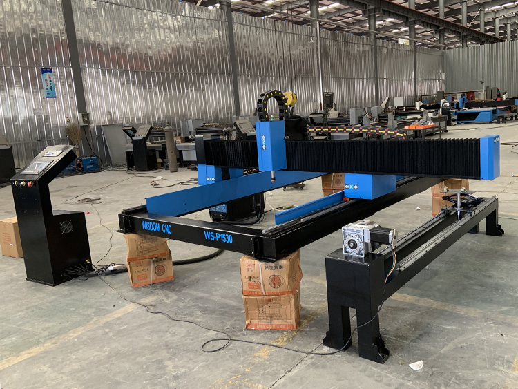New Gantry Frame Metal Plate and Pipe Plasma Cutting Machine Delivery