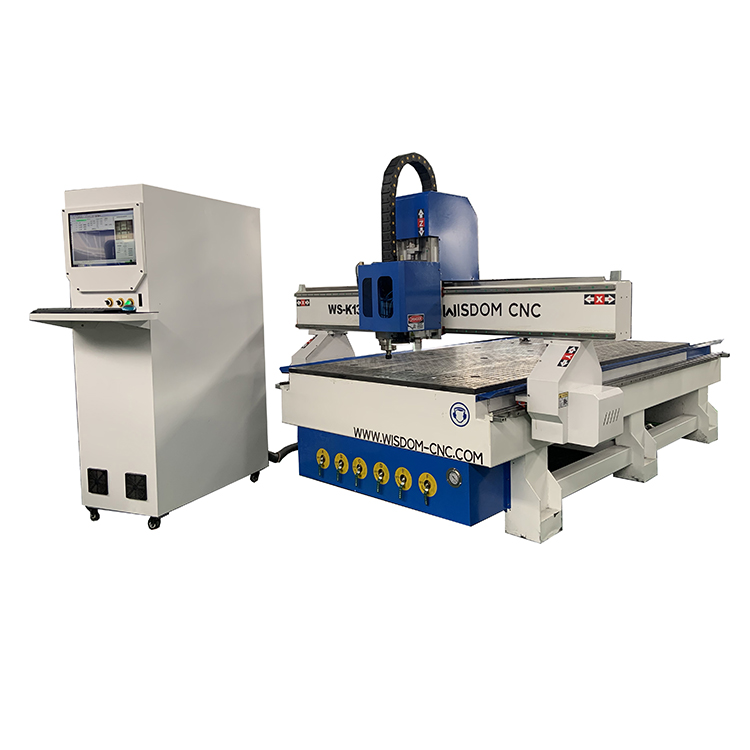 Oscillating Knife Cutting Cnc Router Machine With Ccd Camera Wisdom Cnc