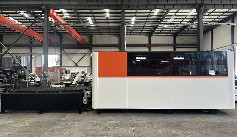 fiber laser cutting machine exchange table
