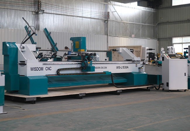 CNC Wood Lathe Machine with Spindle and Planer Delivered