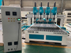 WS-2030-4D Multi Head 4 Axis Rotary CNC Router For 3D Carving