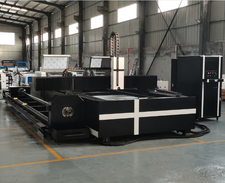 metal plate and tube fiber laser cutting machine